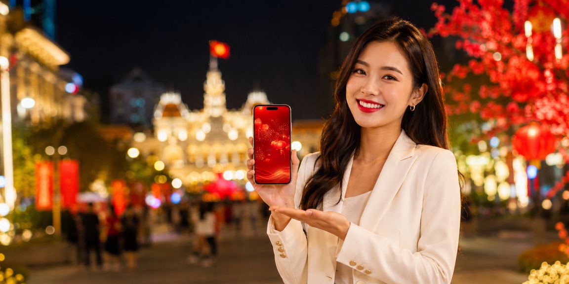Lễ hội đường phố Hồ Chí Minh về đêm gợi lên cảm giác sôi động của casino mobile